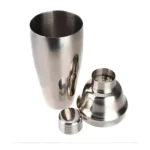 Coqueteleira Bar Inox 750ml Reforçada Drinks Caipirinhas Cor Prateado