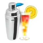 Coqueteleira Bar Inox 750ml Reforçada Drinks Caipirinhas Cor Prateado