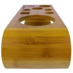 Coqueteleira Profissional Kit Barman 550ml Aço Inox Madeira Cor Cinza