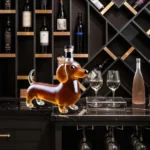 Copo De Uísque Esculpido Em 3d Em Forma De Dachshun