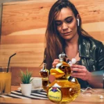 Copo De Uísque Esculpido Em 3d Em Forma De Dachshun