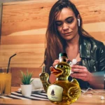 Copo De Uísque Esculpido Em 3d Em Forma De Dachshun