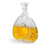 Decantador de licor de vidro com tampa hermética - 755 ml