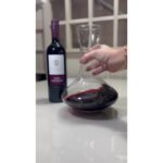 Decanter Vidro 1l Aerador Serve Todos Vinhos Elegante