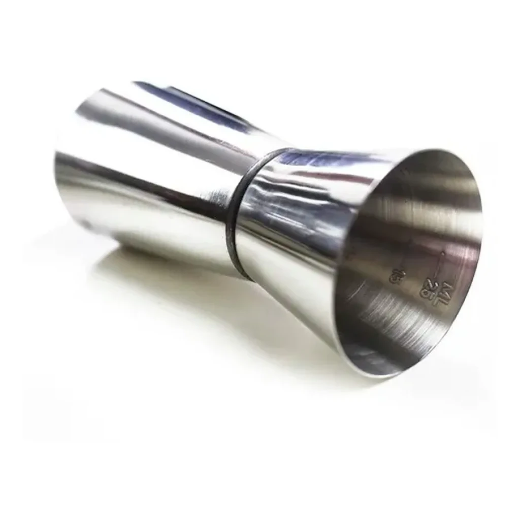 Dosador De Bebida Com Medida Interna Em Inox Tamanho 25x50 Cinza Dosador De Bebida Com Medida Interna Em Inox Tamanho 25x50 Cinza