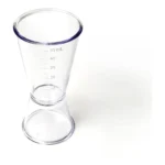 02 Dosador De Bebidas Acrílico Cristal C/ Medidor 50x20ml