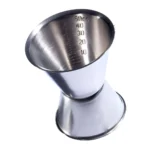 Dosador De Bebidas Duplo Marcação 30ml E 50ml Barpro Cor Prateado