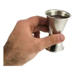 Dosador De Bebidas Duplo Marcação 30ml E 50ml Barpro Cor Prateado