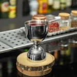 Dosador Duplo Cintura Fina 30ml E 60ml Inox Bartender Prata