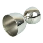 Dosador Duplo Cintura Fina 30ml E 60ml Inox Bartender Prata