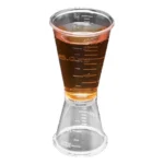 Dosador Duplo Inox 20ml/40ml Copo Medidor Bebida Drink Whisk