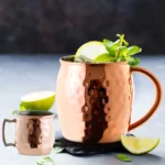 Caneca Para Drinks Moscow Mule Inox Bronze - Mimo Style