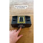 Embaralhador De Cartas Automático Misturador Para 2 Baralhos Poker Truco A Pilha