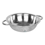 Escorredor Macarrão Inox Massas Alças Cozinha Grande 24cm