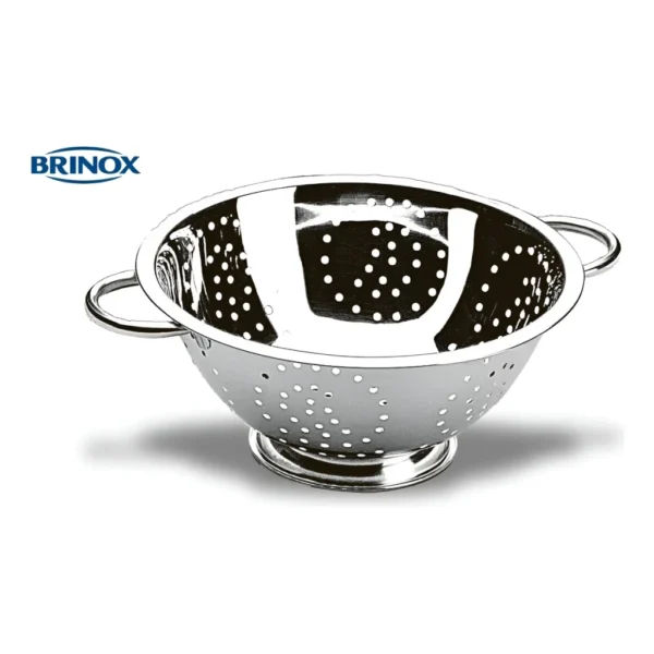 Escorredor De Macarrão Massa Inox Brinox Com Alça Cozinha