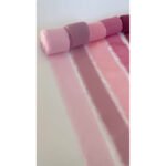 10 Metros 2cm Fita Chiffon Artesanal Convite Para Decoração