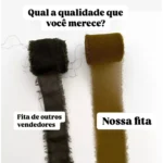 20 Metros Fita Chiffon Artesanal Convite Casamento Desfiada