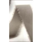 Fita Cinza Claro Chiffon Rústica Artesanal Para Convite