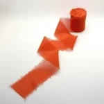 5 Metros Fita Rústica Artesanal Chiffon Convite E Lembrança