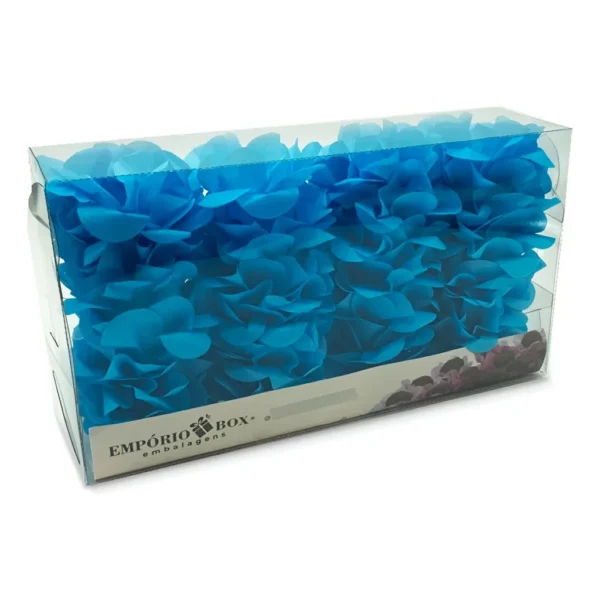 Forminhas De Doces Flor De Seda Casamento Aniversário 40 Un Cor Tiffany