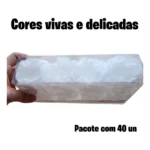 Forminhas De Doces Flor De Seda Casamento Aniversário 40 Un Cor Branco