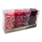 Forminhas De Doces Flor De Seda Casamento Aniversário 40 Un Cor Rosa/marsala