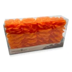 Forminhas De Doces Flor De Seda Casamento Aniversário 40 Un Cor Laranja