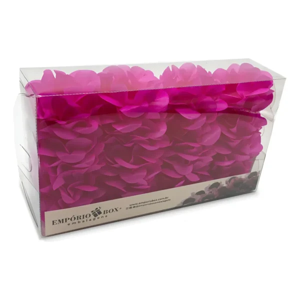 Forminhas De Doces Flor De Seda Casamento Aniversário 40 Un Cor Rosa Pink