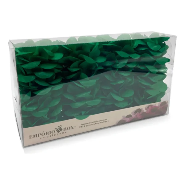 Forminhas De Doces Flor De Seda Casamento Aniversário 40 Un Cor Verde Escuro Bandeira