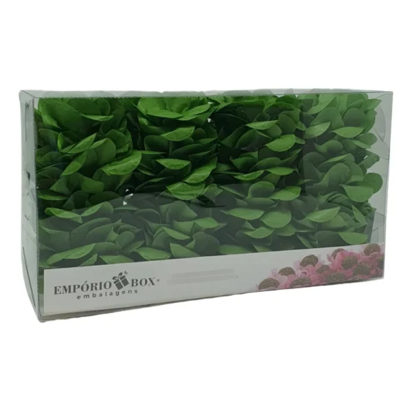 Forminhas De Doces Flor De Seda Casamento Aniversário 40 Un Cor Verde Pistache