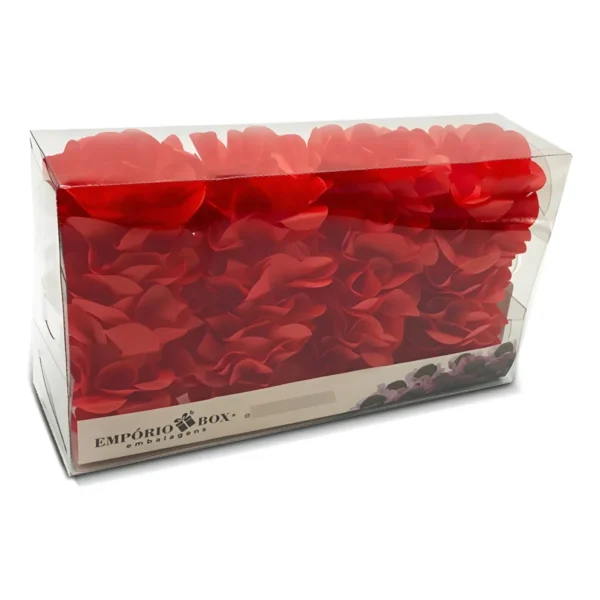 Forminhas De Doces Flor De Seda Casamento Aniversário 40 Un Cor Vermelho