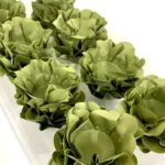 Ultrafest 40 Forminha De Doces Para Casamento Festa Decoração Luxo Cor Verde Oliva 7 cm