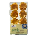 Forminha Luxo Doces Finos Flor Style 200un Varias Cores