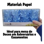 40 Forminha De Papel Flor Doces Finos Casamento Várias Cores