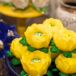24 Forminhas Flor Doces Finos Casamento Beauty- Varias Cores
