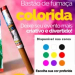 Fumaça Colorida Futebol Aniversário Carnaval Eventos 9 Cores