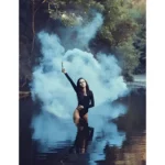 Fumaça Colorida Bastão 20mm Várias Cores Fotografia Futebol