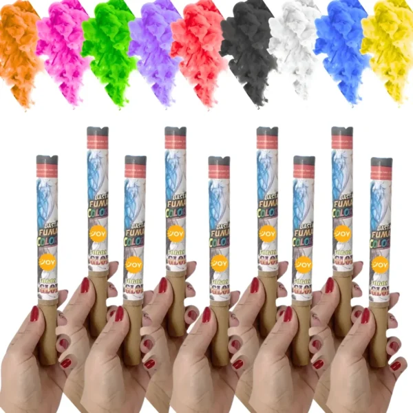 Fumaça Colorida Bastão 20mm Várias Cores Fotografia Futebol