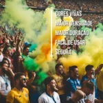 Fumaça Colorida Bastão Amarela 50g - Chá Revelação