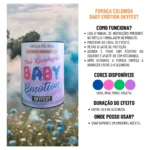 Fumaça Colorida Lata Grande Chá Revelação Várias Cores