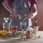 Garrafa Whisky Licoreira Lyor Dublin Vidro Cristal 900ml Cor Branco