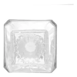 Garrafa Whisky Licoreira Lyor Dublin Vidro Cristal 900ml Cor Branco