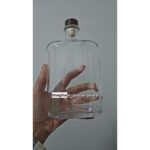 Garrafa De Vidro 750ml Whisky Licor Cachaça Bebidas Borgô