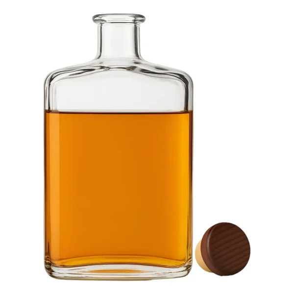 Garrafa De Vidro 750ml Whisky Licor Cachaça Bebidas Borgô