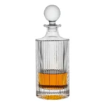 Garrafa De Vidro Graffiato Para Whisky 770ml