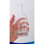 Garrafa Vidro Kaleid 375ml Whisky Bar Decoração Licor Azeite