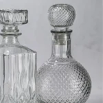 Garrafa Licoreira/whisky De Vidro Pérsia 1 Litro - Vitrizi