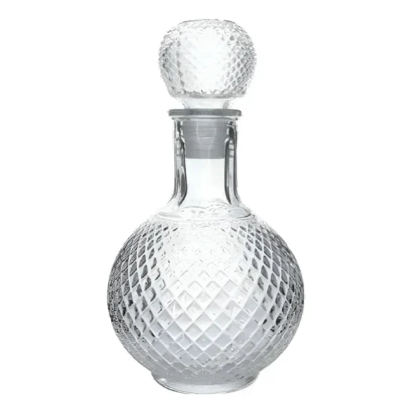 Garrafa Licoreira/whisky De Vidro Pérsia 1 Litro - Vitrizi