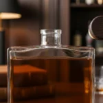 Garrafa Vidro Quadrada 700ml Whisky Licor Bebida Agarve