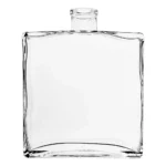 Garrafa Vidro Quadrada 700ml Whisky Licor Bebida Agarve